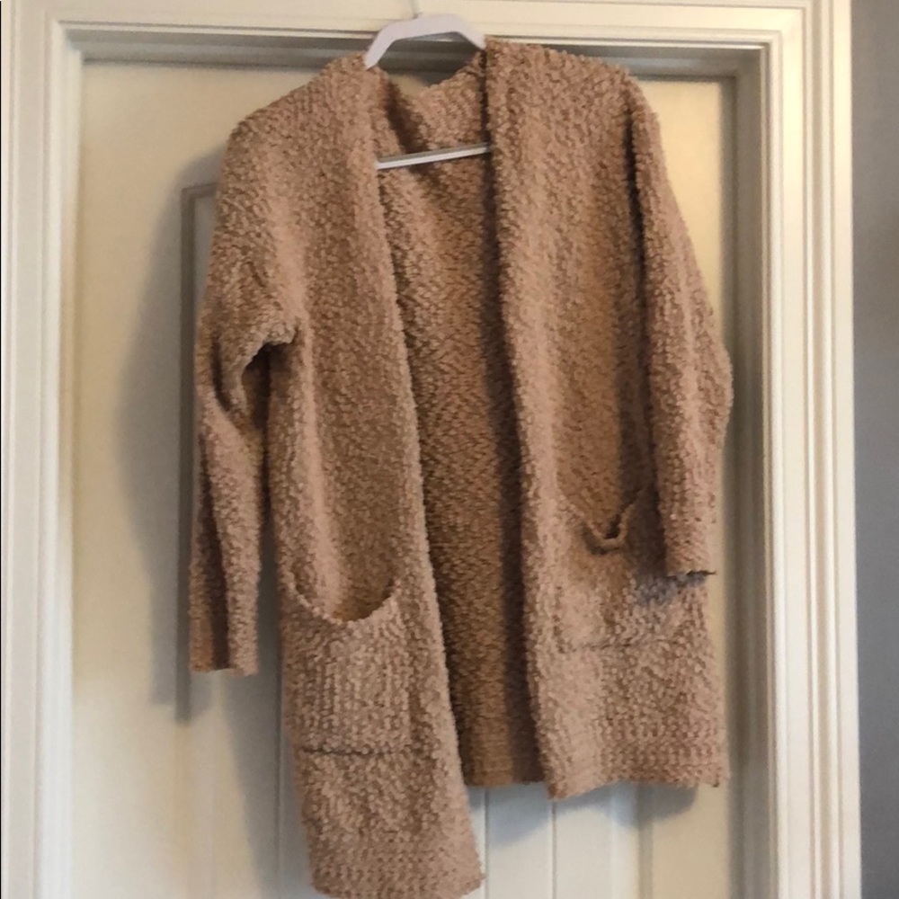 popcorn cardigan